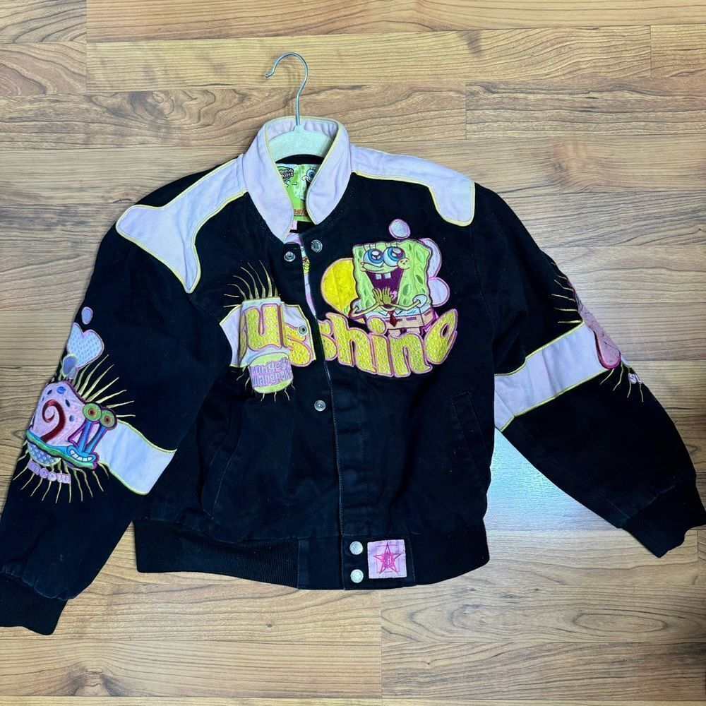 2007 SpongeBob SquarePants jacket, kids size medium